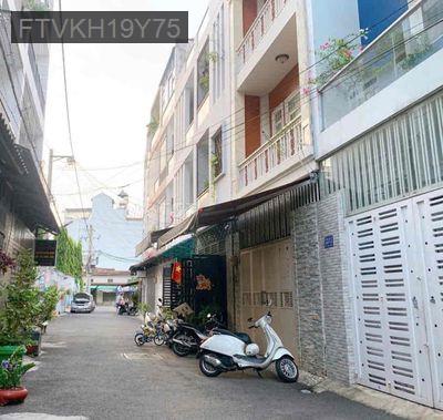 Nhà hẻm xe hơi 46,2m2, 1 phòng ngủ chính, đường Đỗ Thừa Luông Tân Phú - Phường Tân Quý  -  Quận Tân Phú 