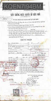 Nhà bán 79/3A Bạch Đằng, P2, Tân Bình, tp HCM - Phường 2  -  Quận Tân Bình 