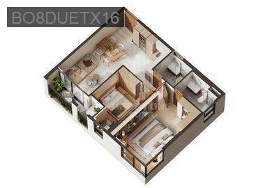 Căn hộ 70,07m², 2PN + 2WC, Happy One Sora Thủ Đức - Phường Linh Xuân  -  Quận Thủ Đức 