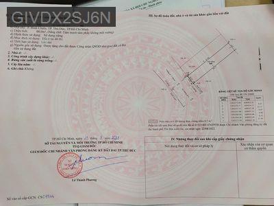 Bán đất thổ cư tại Bình chiểu, Thủ đức 88m2 đường 7met - Phường Bình Chiểu  -  Quận Thủ Đức 