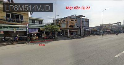 BÁN NHÀ CẤP 4 – 2 MẶT TIỀN QL22 – 5.5 x 20 GIÁ 2 TỶ 5 - TT. Củ Chi  -  Huyện Củ Chi 