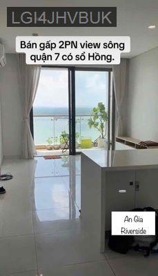Sổ hồng 69m2 - Giá 4.4 tỷ bao thuế phí - 2PN2WC, An Gia Riverside - Phường Phú Thuận  -  Quận 7 