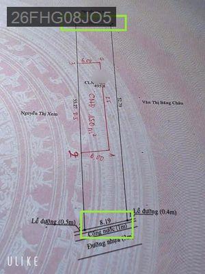 BÁN ĐẤT PHÚ LỢI – HẺM NHỰA 5M THÔNG - Phường Phú Lợi  -  Thành phố Thủ Dầu Một 