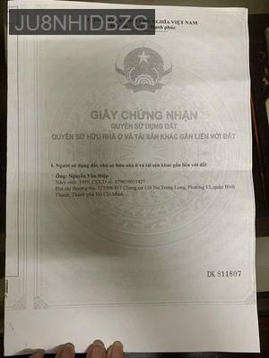 Bán đất nông nghiệp 1000m2 cách mặt tiền đường Kinh Trung Ương - Xã Vĩnh Lộc A  -  Huyện Bình Chánh 
