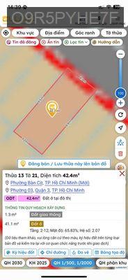 Bán Nhà Đất số 9 Bàn Cờ - Phường 3  -  Quận 3 