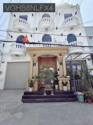 Bán Biệt thự gần chợ Bà Hom ngang 10 dài 8m - Phường Tân Tạo  -  Quận Bình Tân 