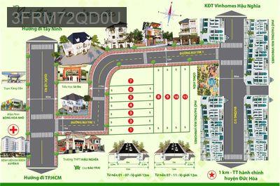 Bán đất - Huyện Đức Hòa - Long An - 163m² - 2.9tỷ