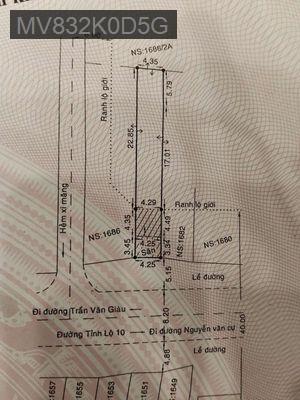 Nhà mặt tiền tỉnh lộ 10 giá rẻ cần bán - Phường Tân Tạo  -  Quận Bình Tân 
