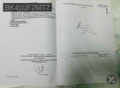 Chính chủ bán nhà Nguyễn hữu cảnh - Phường Hưng Định  -  Thị xã Thuận An 