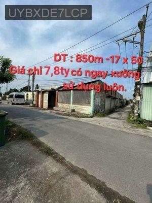 Bán nhà - Xã Tân Phú Trung  -  Huyện Củ Chi  - 850m² - 6.9tỷ
