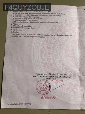 Nhà mặt tiền chợ KDC 434, P.Bình Hoà, Thuận An - Phường Bình Hòa  -  Thị xã Thuận An 