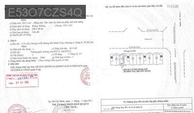 Kẹt tiền bán gấp chung cư 1PN, 1,4 tỷ, 44,3m2 tại Bùi Minh Trực SHR - Phường 5  -  Quận 8 