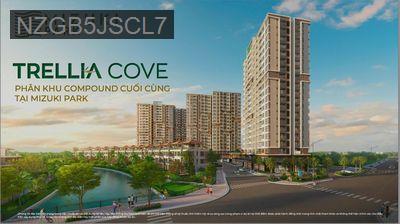 Căn hộ Trellia Cove trong khu đô thị Mizuki Park chỉ 1,2ty nhận nhà - Xã Bình Hưng  -  Huyện Bình Chánh 