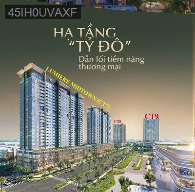 Lumiere Midtown căn gốc 3PN view TTTM 123.00m2 giá all in 12.88 tỷ - Phường An Phú  -  Quận 2 