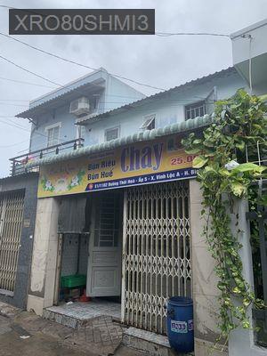 Bán nhà 1 xẹc  đường Thới Hoà - Xã Vĩnh Lộc A  -  Huyện Bình Chánh 