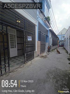 Bán nhà hẻm Đường 826C Long Hậu - Sổ hồng cấp mới 2025 - Ở hoặc đầu tư - Xã Long Hậu  -  Huyện Cần Giuộc 
