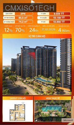 🔥HOT HOT  3 tỷ chốt căn đẹp nhất – 3 năm sau mới lo tiền tiếp! - Phường An Phú  -  Quận 2 