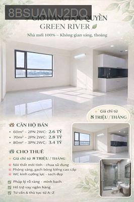 🌿 GIỎ HÀNG ĐỘC QUYỀN GREEN RIVER 🌿GIÁ TỐT 👌NHÀ MỚI 100% - Quận 8 - Tp Hồ Chí Minh