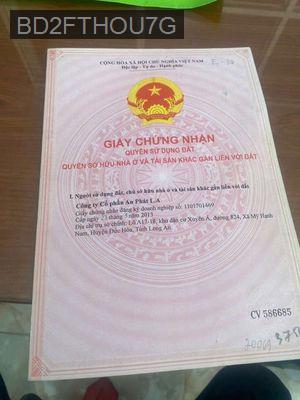 Cần bán đất - Xã Mỹ Hạnh Nam  -  Huyện Đức Hòa 