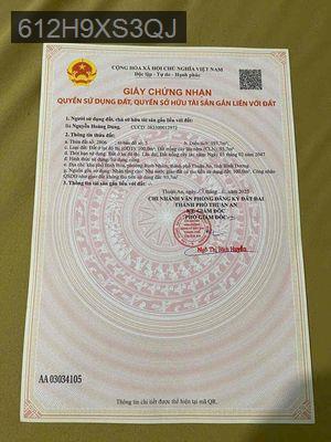 Bán nhà 1 sẹc đường Nguyễn Hữu Cảnh 193m2 xe oto vào tận nhà giá 3t650 - Phường Lái Thiêu  -  Thị xã Thuận An 