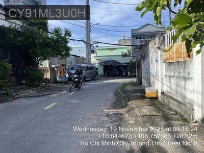 Nhà bán mặt tiền đường số 8 Trường Thọ - Phường Trường Thọ  -  Quận Thủ Đức 