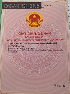 Bán nhà - Phường Bình Trị Đông B  -  Quận Bình Tân  - 93m² - 6.4tỷ