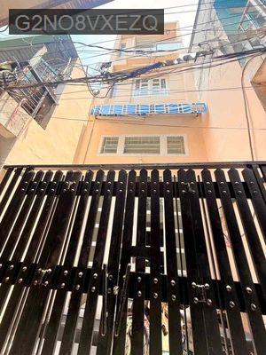 nhà diện tích 3,8x12m, 4 Tầng cách mặt tiền 40m Giá 4ty950 - Phường Tân Thuận Tây  -  Quận 7 