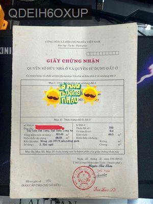cần bán gấp - Thị trấn Thủ Thừa  -  Huyện Thủ Thừa 