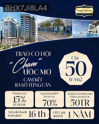CHỈ VỚI 570TR CÓ NGAY CĂN HỘ 69M2TERRA LUXURY BÌNH CHÁNH SỔ HỒNG RIÊNG - Xã Phong Phú  -  Huyện Bình Chánh 