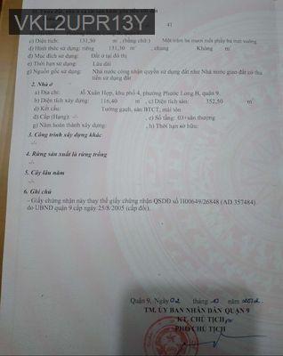 Bán nhà mặt tiền 03 tầng đường Đỗ Xuân Hợp P. Phước Long Tp Thủ Đức - Phường Phước Long B  -  Quận 9 