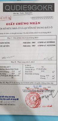 bán nhà cũ trong hẻm nhỏ, hẻm thông, xe hơi vào đc tới nơi, có sổ rồi. - Phường An Lạc A  -  Quận Bình Tân 