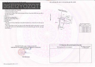 Full đất ở 67m2, đường 48 Hiệp Bình Chánh, SHR - Phường Hiệp Bình Chánh  -  Quận Thủ Đức 
