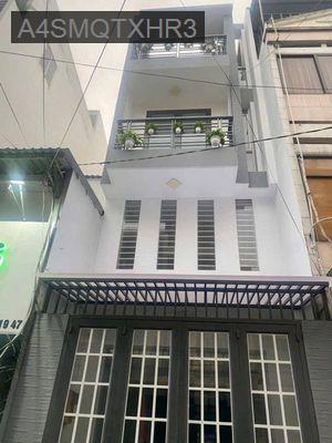 NHÀ 4 TẦNG MỚI ĐẸP ĐƯỜNG NHƯA 10M KHU VIP QUẬN 3 - Phường 10  -  Quận 3 