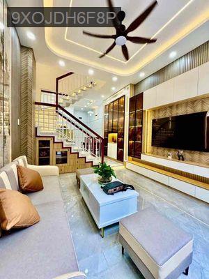 NHÀ MỚI XÂY 4 TẦNG  NGUYỄN VĂN KHỐI ,DTSD LỚN, SỔ HỒNG 6 TỶ NHỈNH - Phường 8  -  Quận Gò Vấp 