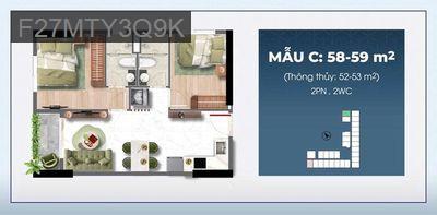 Cần bán căn hộ Bcons làng Đại Học Thủ Đức - Phường Dĩ An  -  Thị xã Dĩ An 