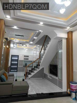NHÀ ĐẸP 3 TẦNG, KHU PHÂN LÔ, ĐƯỜNG 8M, SHR 5,3 TỶ - Phường Long Thạnh Mỹ  -  Quận 9 