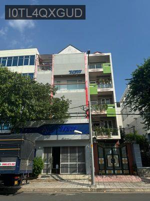 🏢 Bán tòa nhà MT 8x27m KDC Bình Phú 2, Q6-1 trệt + 4 lầu+ST+ thang máy - Phường 10  -  Quận 6 