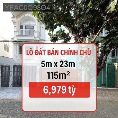🌿 ĐẤT SỔ ĐỎ 115m2 PHƯỜNG THỚI AN - HƯỚNG BẮC – THU TÀI HÚT LỘC - Phường Thới An  -  Quận 12 
