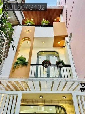 Bán nhà 3 tầng đẹp hxh Lê Tự Tài - Ng.  Đ. Chiểu, p4, Phú Nhuận, 4x10m - Phường 4  -  Quận Phú Nhuận 