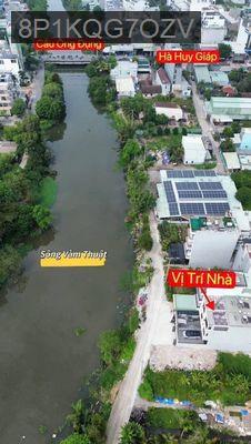 Nhà Mặt Tiền sông, Thạnh Lộc, Q12 - Phường An Phú Đông  -  Quận 12 