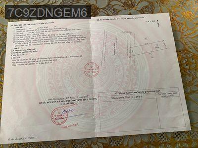 ĐẤT mặt tiền ĐT 741 400m2, TC 100m2, ngay công viên Phước Vĩnh - Thị trấn Phước Vĩnh  -  Huyện Phú Giáo 