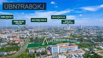 Căn hộ The Emerald Garden View mặt tiền Nguyễn Chí Thanh, gần QL 13 - Phường Hưng Định  -  Thị xã Thuận An 