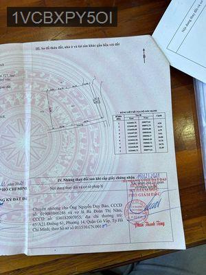 BÁN GẤP ĐẤT SAU UỶ BAN XÃ BÌNH MỸ CŨ - Xã Bình Mỹ  -  Huyện Củ Chi 