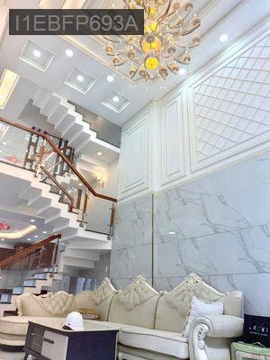 Nhà mới xây gần cầu lò gốm cách Aeon Bình Tân 700m  - Phường 16  -  Quận 8 