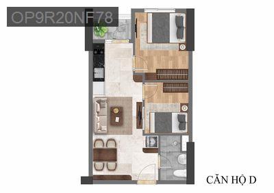 Bán chung cư - Phường Đông Hiệp  -  Thị xã Dĩ An  - 56m² - 1.5tỷ