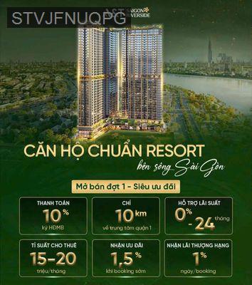 4 mặt view sông - Phường Vĩnh Phú  -  Thị xã Thuận An 