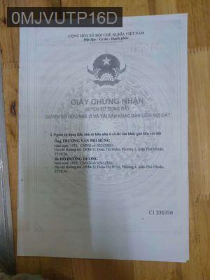 🏡 BÁN NHÀ GÒ VẤP – SỔ HỒNG RIÊNG – GIÁ TỐT - Phường 16  -  Quận Gò Vấp 