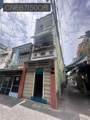 CHÍNH CHỦ - Nhà 2 mặt hẻm, 1 Trệt 2 Tầng,4PN, Hậu Giang Quận 6 - Phường 11  -  Quận 6 