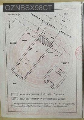 Nhà Mặt Tiền N.V.Khối-P8, DT 8x27m, Công Nhận 191m2 - Phường 8  -  Quận Gò Vấp 