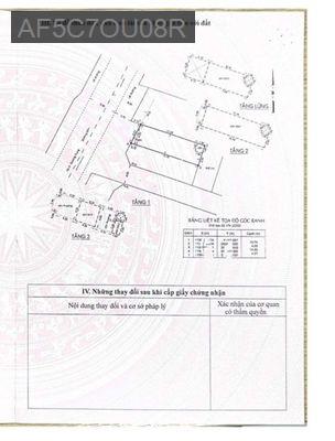 Nhà Gò Vấp - Đường nhựa 6m - Mặt tiền 4m - Đối diệm công viên làng hoa - Phường 8  -  Quận Gò Vấp 